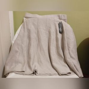 NIC + ZOE Women's Beige Skirt, Size- Medium